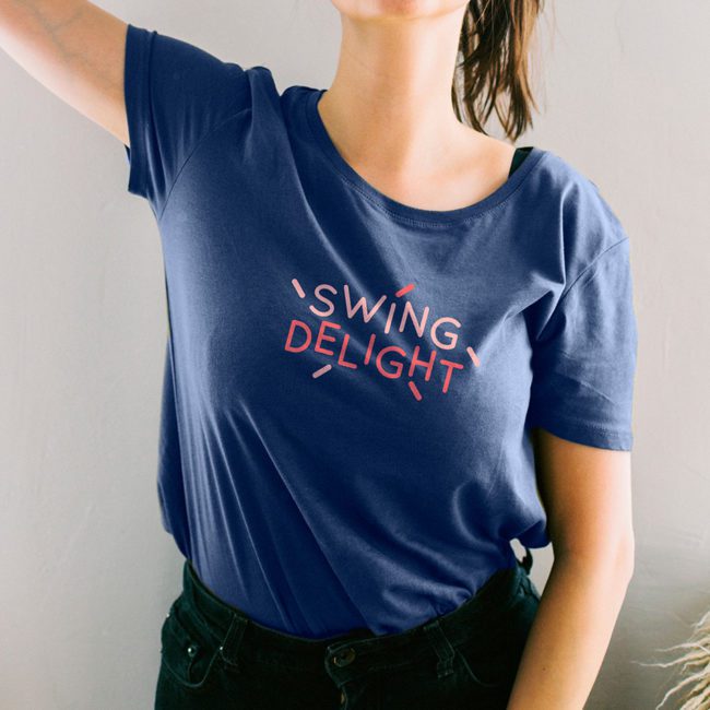 logo et t-shirt Swing Delight