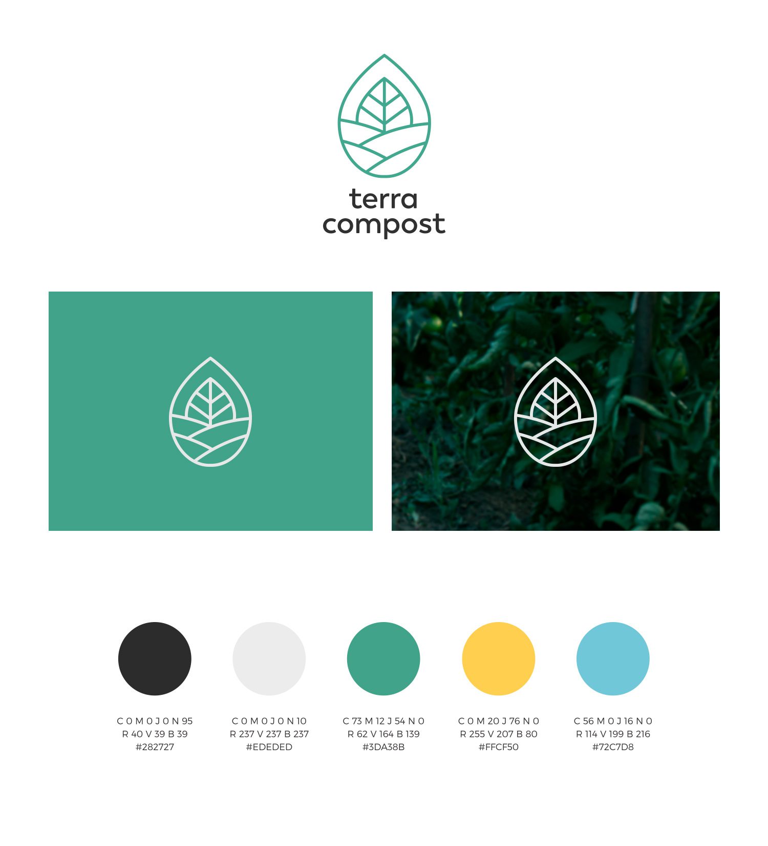 Logo-charte-graphique-terra-compost Logo et Charte graphique Terra Compost